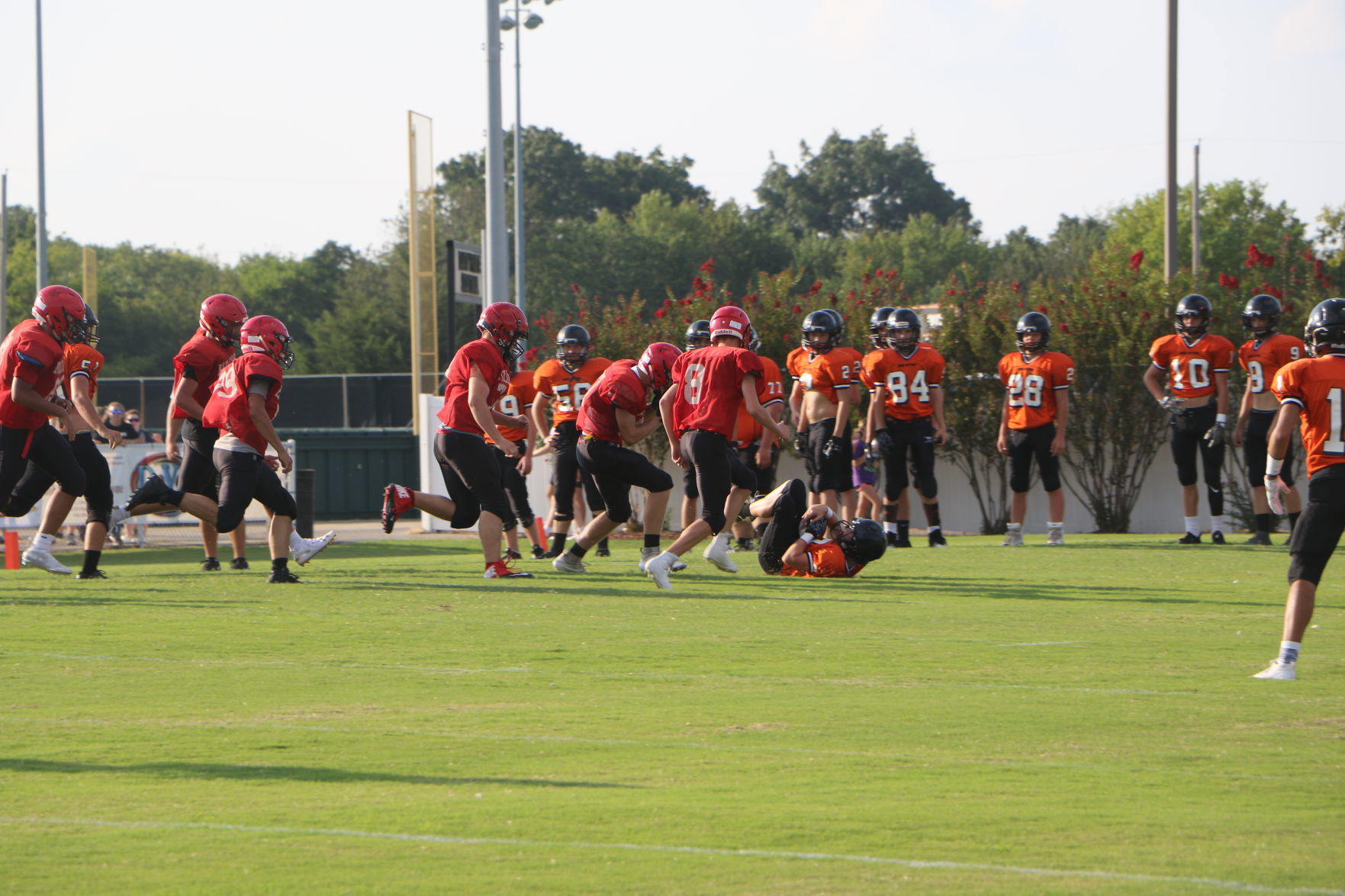 Skiatook vs. Sperry scrimmage